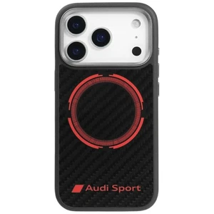 Funda protectora MagSafe Real Carbon R8 Sport Red Circle para Audi iPhone 17 Pro Max - Imagen 1 de 6
