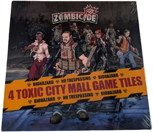 Zombicide 4 Toxic City Mall Double Sided Game Tiles (Miniatures Board Game) - Picture 1 of 6