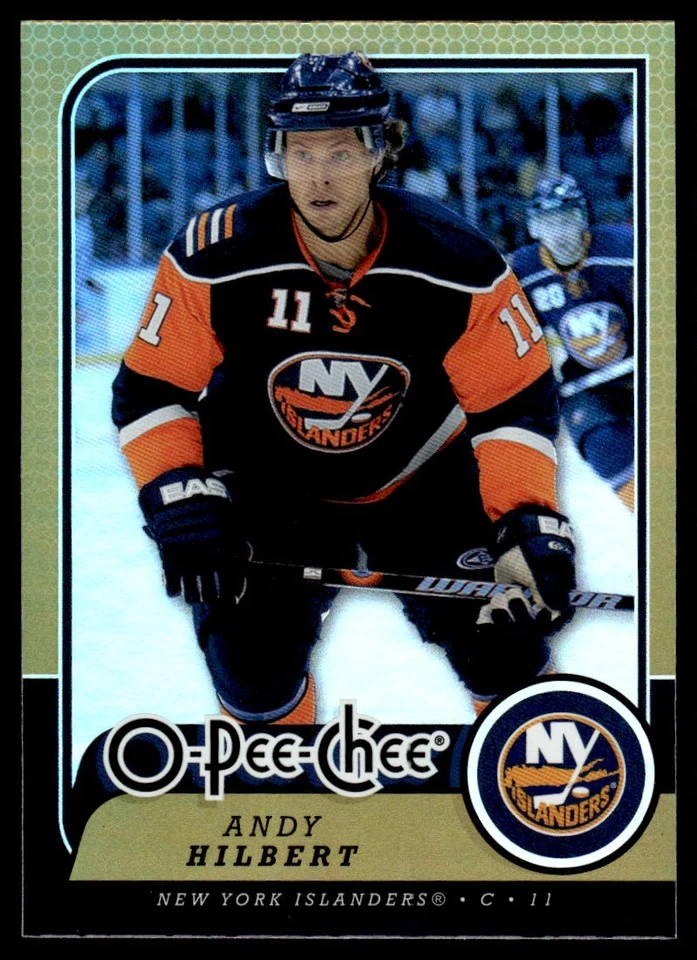 2008-09 O-Pee-Chee Gold Andy Hilbert New York Islanders #191 - Image 1 of 2