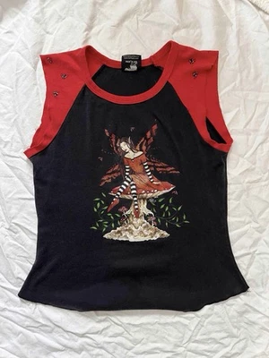 Babydoll Estilo Y2K Ladybug Hada Por Hot Topic Mujer M Pixie Años 90 Amy Brown 1999 Foto 1 de 4