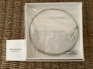 Skagen neue Halskette, moderner Choker Stil, + helle kleine Steine, neu mit Etikett - Bild 1 von 6