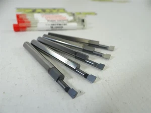 5 NEW MICRO100 SOLID CARBIDE +ALTIN RIGHT HAND BORING TOOLS .1520" MIN BORE DIA - Picture 1 of 8