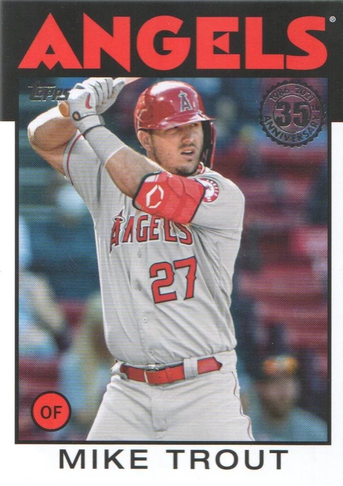 2021 Topps Update Baseball '86 Topps Insert: Pick from List - Image 1 of 1