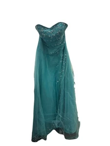 Juilet Fashion Milex Ballkleid Ballkleid mit Stash blau Größe XL - Bild 1 von 3