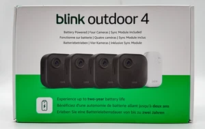 BLINK Outdoor Cam 4. Gen (Neueste Version) 4er Set Sicherheitskamera Smart Home - Bild 1 von 14