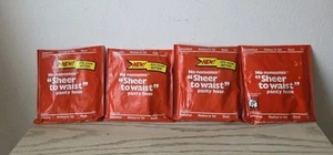 4 Pair No Nonsense Regular Pantyhose Medium To Tall Black NEW Vintage Nylons - Bild 1 von 10