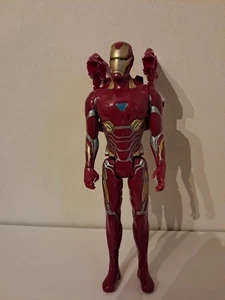 MARVEL FIGURE IRON MAN HASBRO 2017 OTTIMO 30 CM + ACCESSORIO VOCE IN TEDESCO - Foto 1 di 8