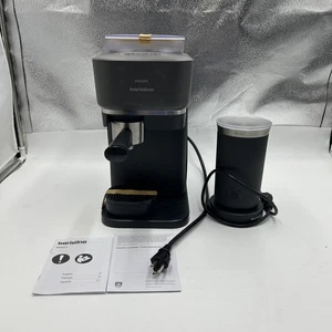 Philips Baristina Espresso Machine + Milk Frother Bundle, Black (BAR303/00) - Picture 1 of 10