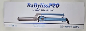 BaBylissPRO Nano Titanium Curling Iron for Loose Curls & Beach Waves, Marcel 1" - Picture 1 of 7