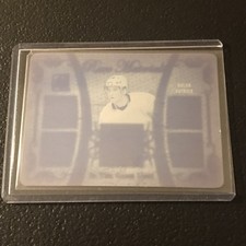 2017-18 Leaf NOLAN PATRICK Rare Materials Cyan Printing Plate 1/1
