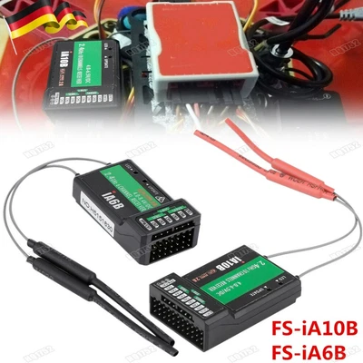 Flysky FS-iA6B FS-iA10B Empfänger 2,4G 6/10CH für Flysky FS-i6 FS-i10 Sender DHL - Bild 1 von 4