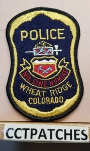 WHEAT RIDGE, COLORADO POLICE SHOULDER PATCH CO - Picture 1 of 2