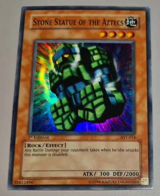 Stone Statue of the Aztecs # AST-014 Super Rare Ancient Sanctuary N.Mint to Mint - Bild 1 von 3