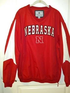 Pullover negro Nebraska Cornhuskers Coliseo Athletics (L) nuevo con etiquetas  - Imagen 1 de 9