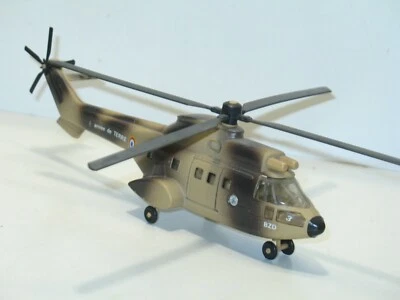 SOLIDO, Elicottero PUMA Camouflage Militare Sabbia Africa, No Box - Immagine 1 di 3