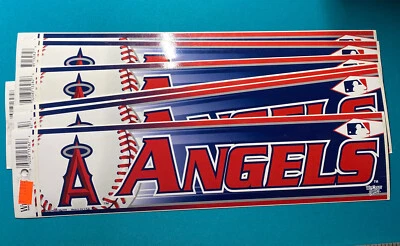 Los Angeles ANGELS  Bumper Sticker MLB by Wincraft 2006 OFFICIALLY LICENSED - Image 1 of 4