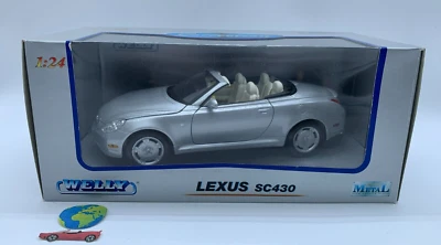 Welly Lexus SC430, modello scala 1:24, vintage (2155) - Immagine 1 di 4