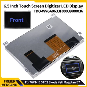 OEM 6.5" TDO-WVGA0633F00039 LCD Display Screen Für VW Skoda MIB STD2 Radio Navi - Picture 1 of 6