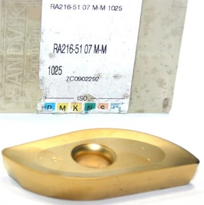Sandvik CoroMill® 216 Ball Nose TiN Coated Inserts RA216-51 07 M-M 1025 New - Picture 1 of 1