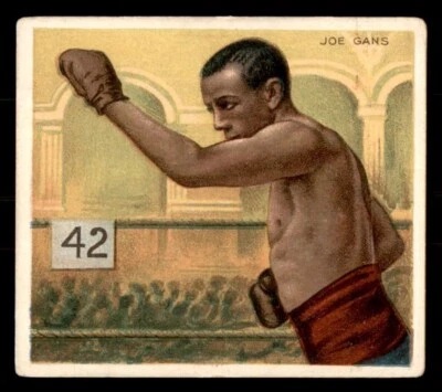 1910 T218 Champions Boxing #38 Joe Gans (Boxer) VG *e5 - Image 1 of 2