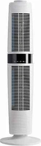 De'Longhi DETF122 Dual Oscillating Tower Fan LED Display Timer Remote White - Picture 1 of 5