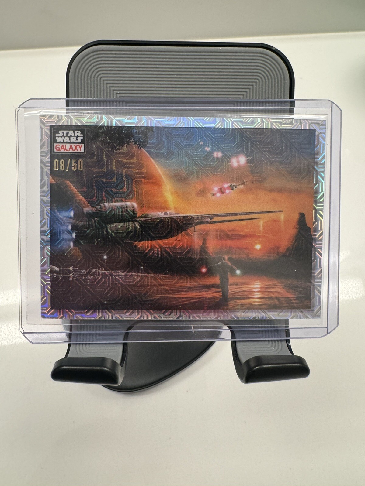 2023 Topps Chrome Star Wars Galaxy Dawn of The Rebellion Mojo /50