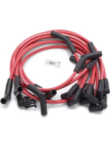 Edelbrock Spark Plug Wire Set Max-Fire Spiral Core 8.5 mm Red 45 Degree (22714) - Picture 1 of 12