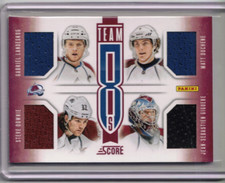 LANDESKOG DUCHENE GIGUERE HEJDUK PICKARD DOWNIE 13/14 Score Team 8s AVS Jersey
