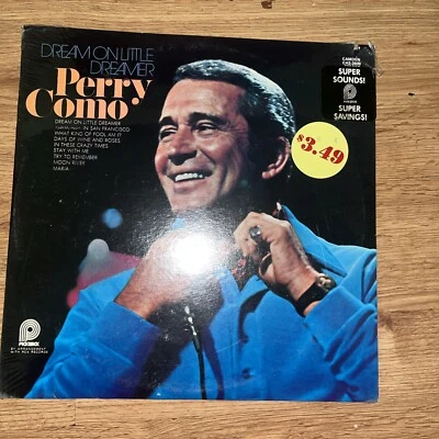 Perry Como ‎– Dream On Little Dreamer LP Vinyl *NEW/STILL SEALED* - Image 1 of 2