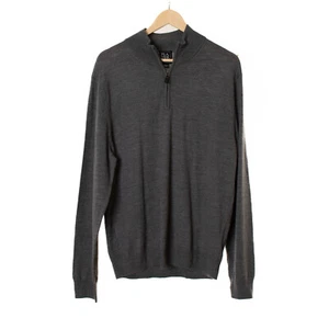 Señores Jos. Suéter A. Bank gris 100 % lana merino talla XL 12772 - Imagen 1 de 5