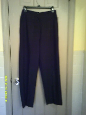 Ladies Kathy Lee Brand Black Pants, Size 10P. - Image 1 of 3