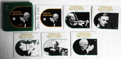 5CD Box Yehudi Menuhin: Hall of Fame incl 40 page booklet (2002) - Bild 1 von 2