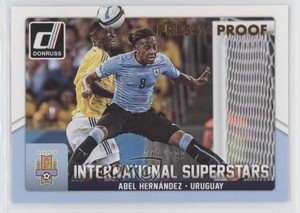 2015 Donruss International Superstars Press Proof Bronze /299 Abel Hernandez #52