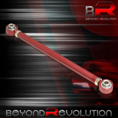 For 1989-1998 240SX S13 S14 Rear Subframe Traction Support Tie Rod Bar Brace Red - Image 1 of 3