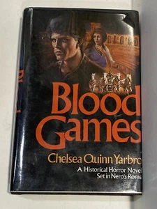 Blood Games SIGNED by Chelsea Quinn Yarbro 1st Ed. 1979 Count De Saint-Germain!! - Picture 1 of 14
