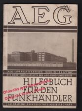 AEG Hilfsbuch für den Funkhändler (1936)