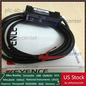 ONE NEW KEYENCE FS-T1 Fiber Optic Sensor in box spot stock - Picture 1 of 3