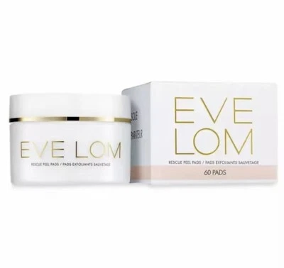 EVE LOM Rescue Peel Pads Exfoiliants 60 Pads Brand New RRP £60.00 - Image 1 of 4