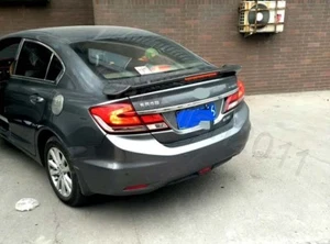 Factory Style Spoiler Wing ABS for 2012-2015 Honda civic 4DR Sedan Light - Picture 1 of 7