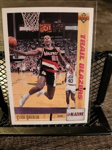 Clyde Drexler 91-92 Upper Deck, Blazers - Picture 1 of 6