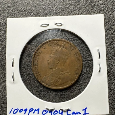 1911 Canada Large One Cent. DEI GRA. King George V. Non-Magentic. AU - Image 1 of 4
