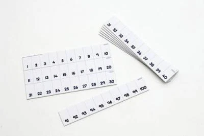 Numicon: Card 1-100 Number Track by Oxford University Press [Poster] NEUF - Photo 1/2