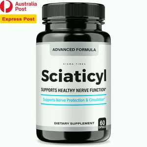 Sciaticyl Capsules - Advanced Nerve Health Support Formula 60Ct - Picture 1 of 12