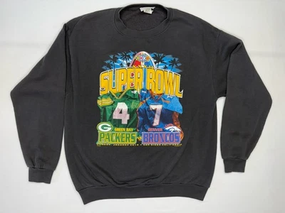 Suéter De Colección Nutmeg Mills Packers Broncos Para Hombres Talla Grande Super Bowl XXXII 98 Foto 1 de 4