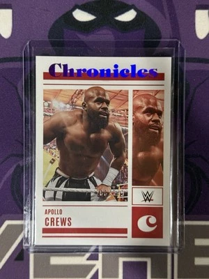 2023 Panini Chronicles WWE Apollo Crews Purple #266/349 - Image 1 of 2