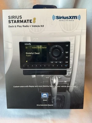 Radio Sirius XM Starmate 8 para receptor de radio satelital SiriusXM Foto 1 de 4