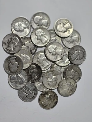 Rare US Coin collection Pre 1964 Quarters, Dimes,  Nickels SEE PHOTOS! - Image 1 of 4