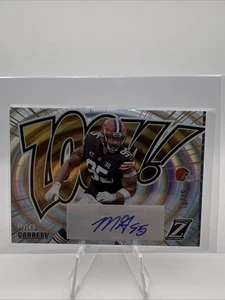 2024 Panini Zenith Zoom! Gold #7 Myles Garrett Auto /15 Cleveland Browns SSP - Bild 1 von 2
