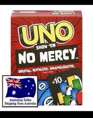 Uno Show Em No Mercy Board Card Game Toy - New, Fun, Brutal! Free Shipping - Image 1 of 4