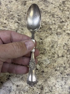 Sterling Silber Salz Dip Löffel WEBSTER COMPANY - North Attleboro, MA, 14g - Bild 1 von 6